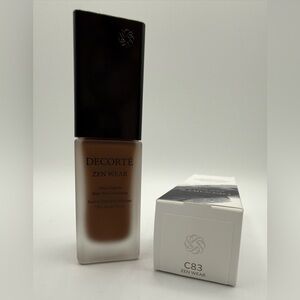NEW - Decorté Zen Wear Foundation - SHADE C83 - cool deep tone